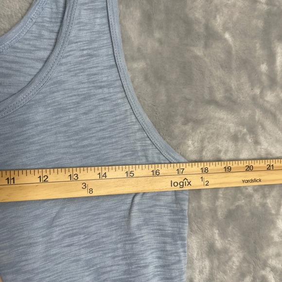 Gap Dress Womens S Beach Blue Tiered Midi Cotton Preppy Coastal Breathable - Picture 5 of 7